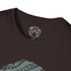Cozy Sloth Coffee Tee – Cute Winter Sloth Holding Coffee Cup T-Shirt