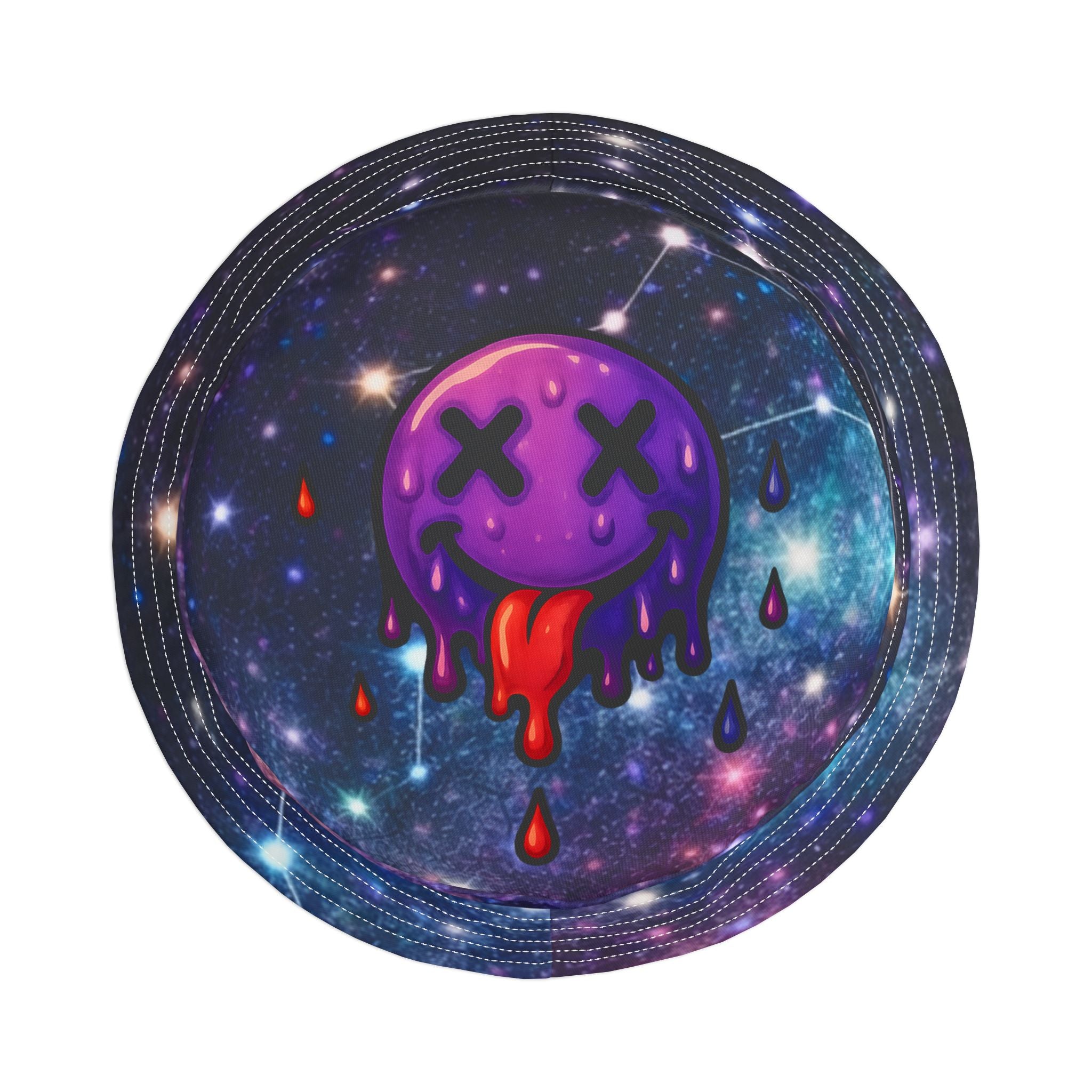 Galaxy Print Bucket Hat — Cosmic Starfield AOP Hat