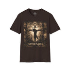 Never Wolf T-Shirt — Dark Gothic Design