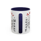 Amor y Honor Skull & Rose Accent Coffee Mug (11/15oz)