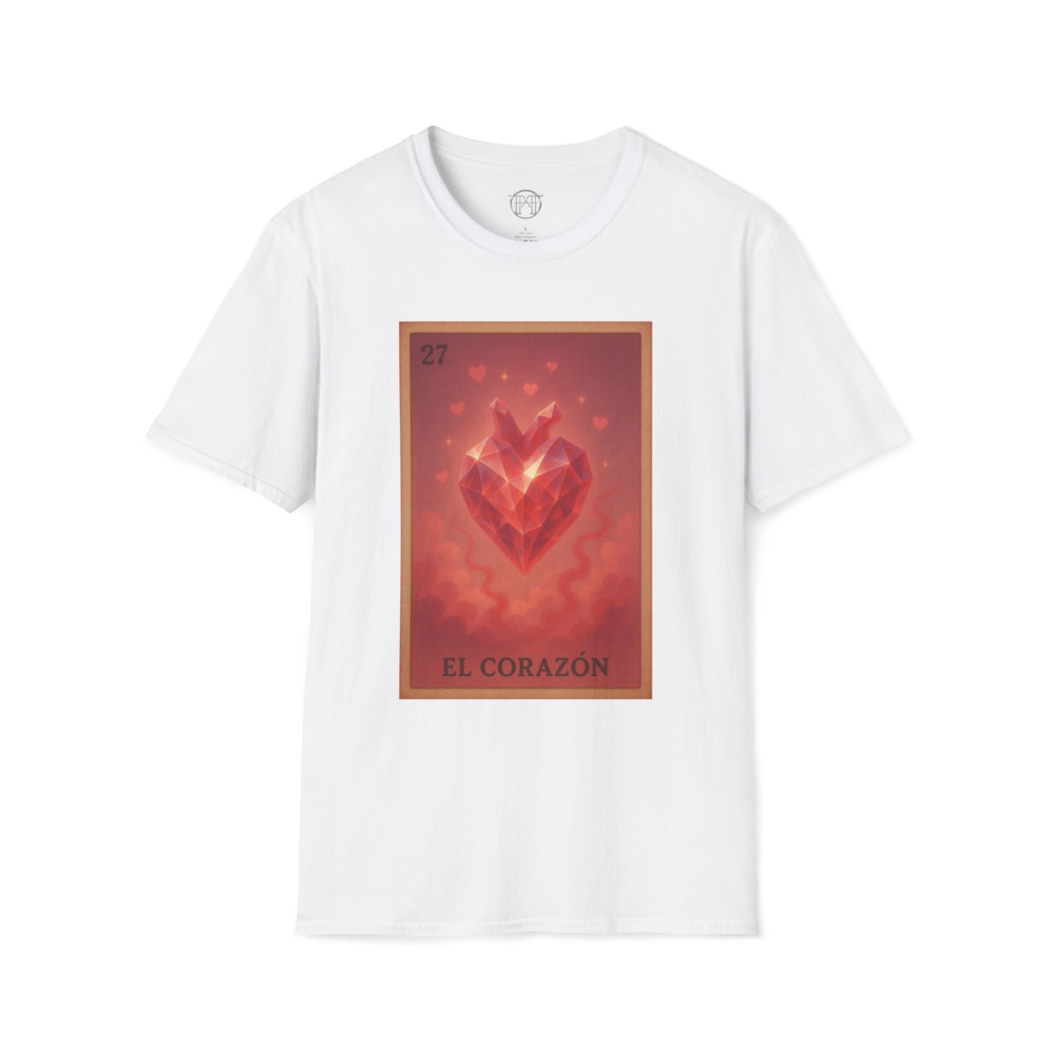 T-Shirt — El Corazón Lotería Heart Graphic Tee
