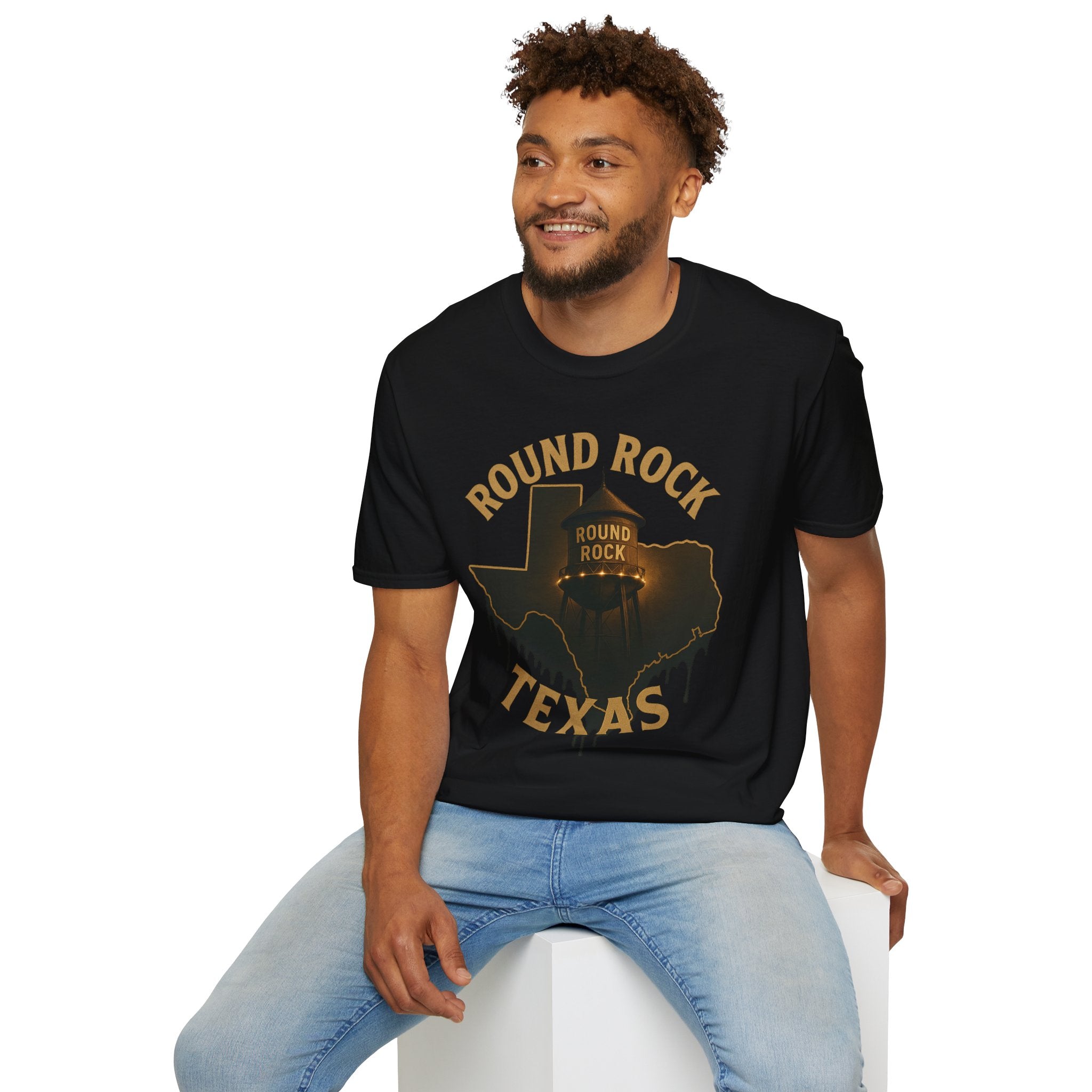 Round Rock Texas Vintage Drip T-Shirt