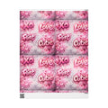 Valentine Pink "Love XO Cutie" Wrapping Paper