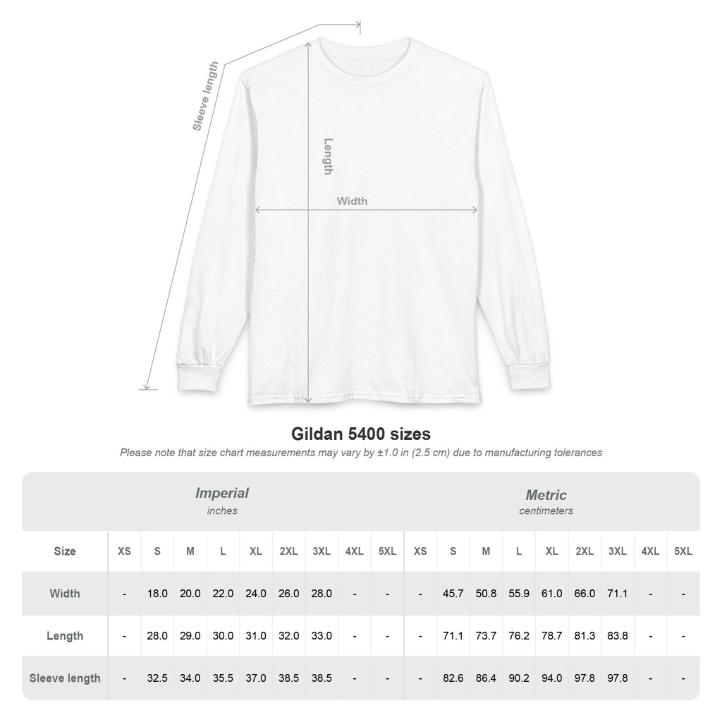 Round Rock Texas Long Sleeve Tee — Round Rock Water Tower Graphic