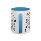 Amor y Honor Skull & Rose Accent Coffee Mug (11/15oz)