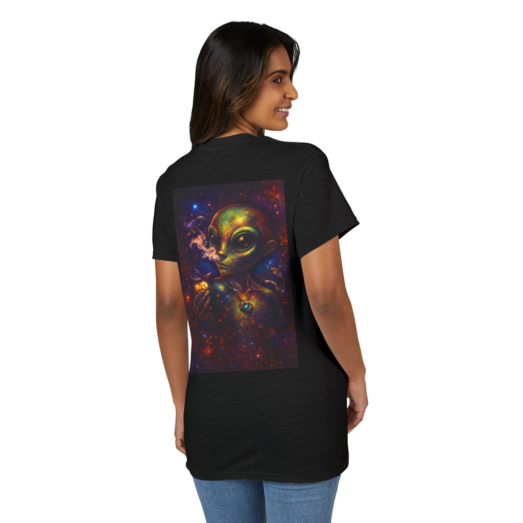 Beyond Human T-Shirt — Alien Space Art Graphic Tee