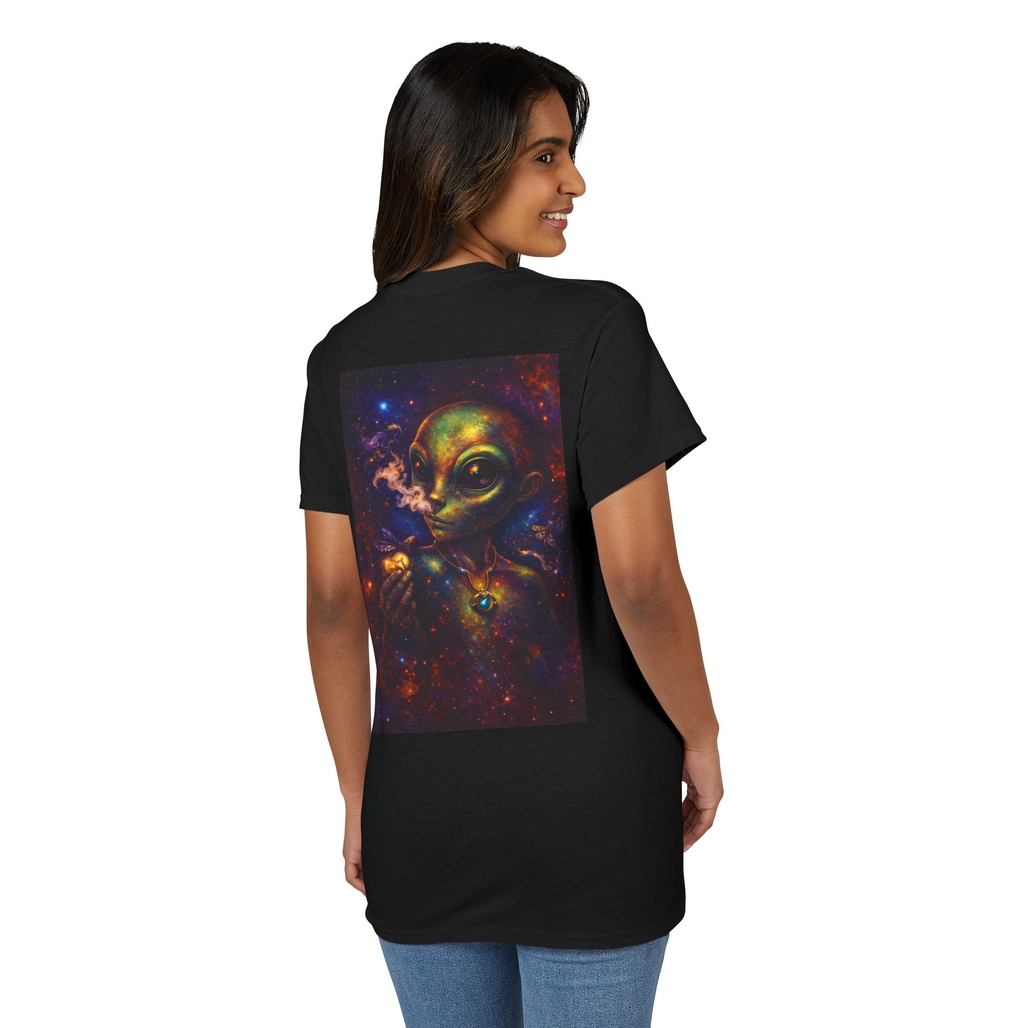 Beyond Human T-Shirt — Alien Space Art Graphic Tee