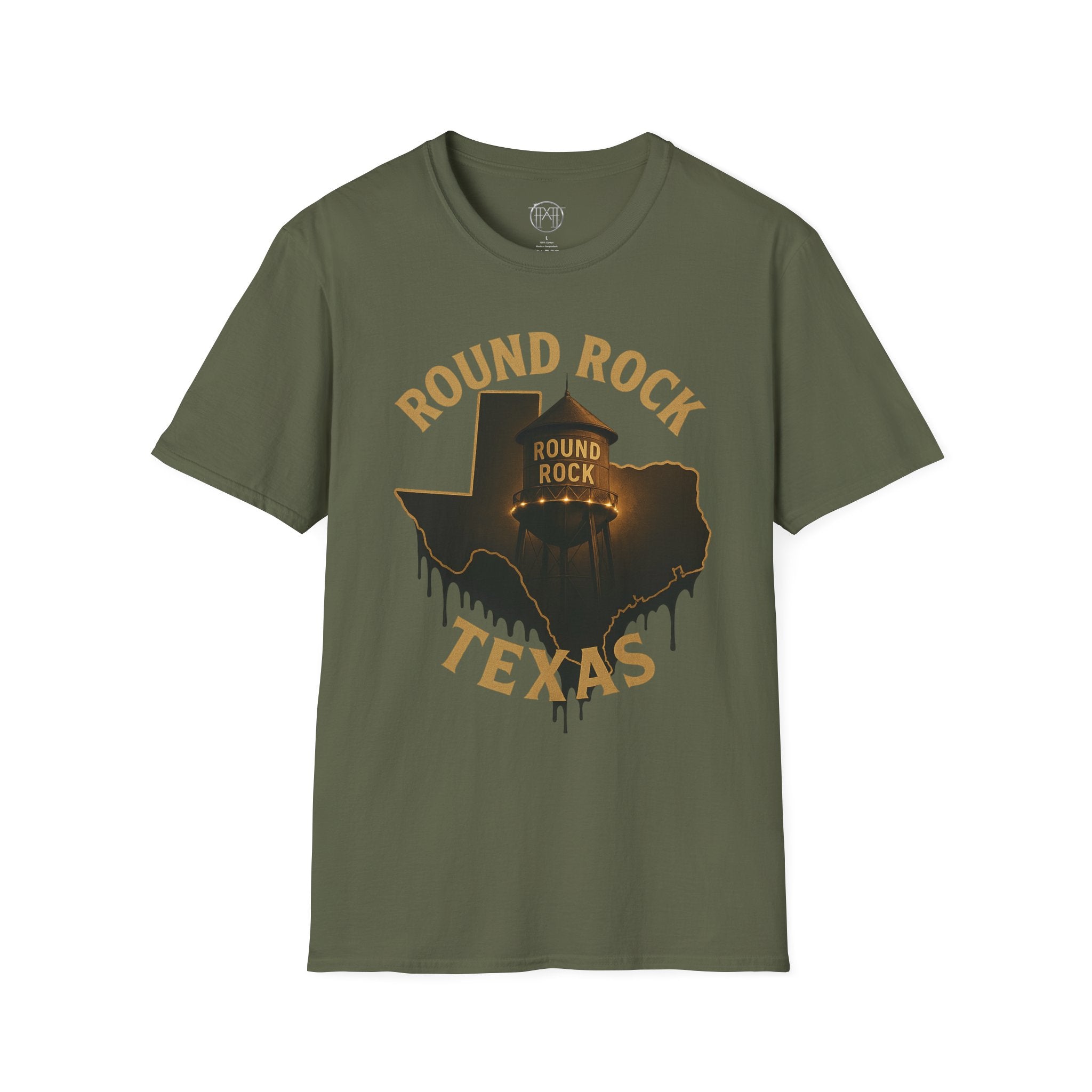 Round Rock Texas Vintage Drip T-Shirt
