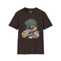 Cozy Sloth Coffee Tee – Cute Winter Sloth Holding Coffee Cup T-Shirt