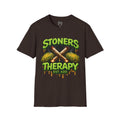Stoners Therapy T-Shirt — 420 Cannabis Graphic Tee