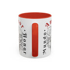 Amor y Honor Skull & Rose Accent Coffee Mug (11/15oz)