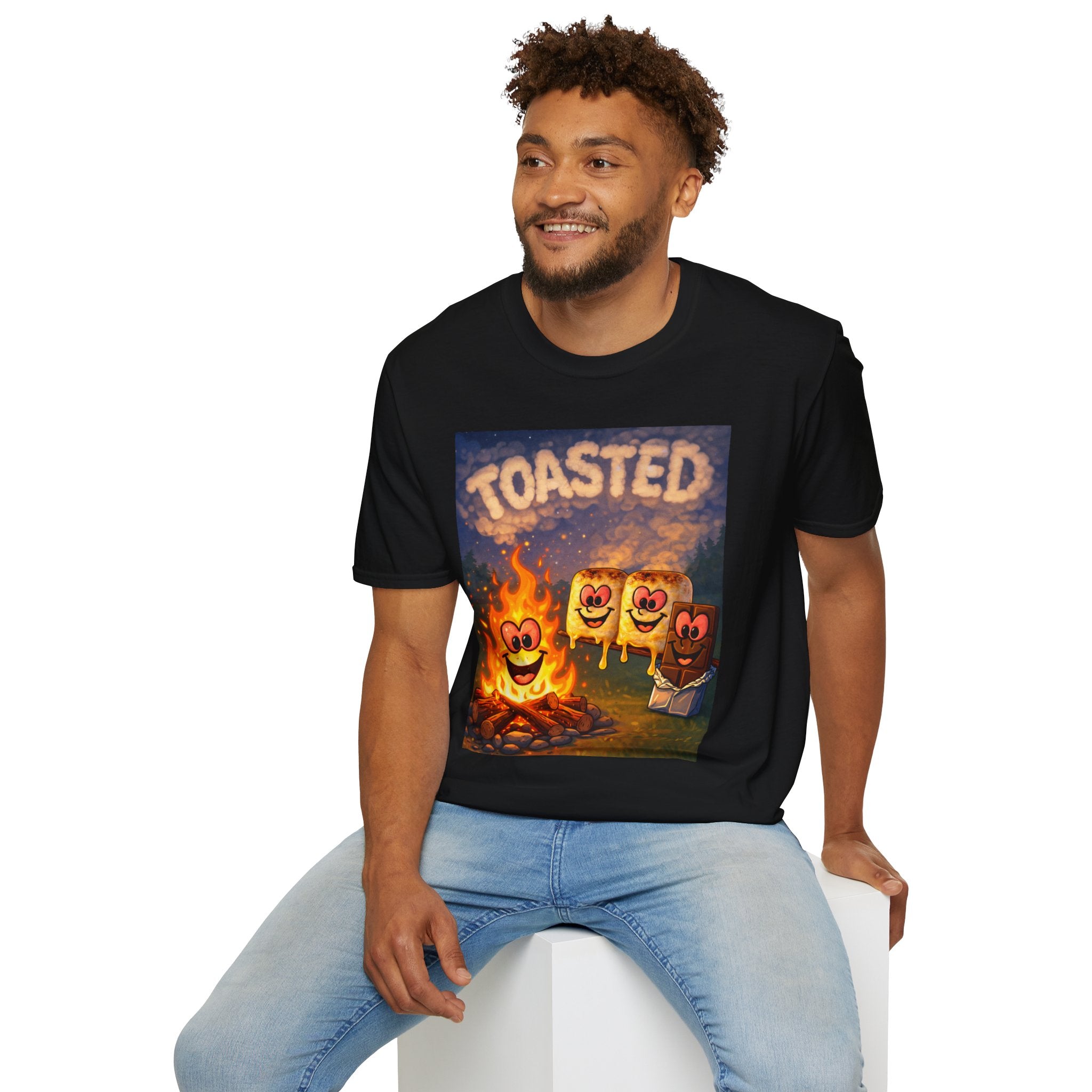 Toasted S'mores Campfire - Graphic Tee
