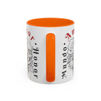 Amor y Honor Skull & Rose Accent Coffee Mug (11/15oz)