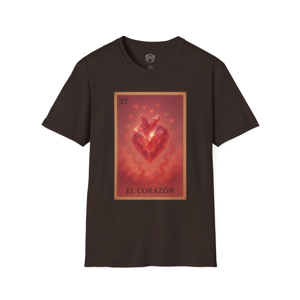 T-Shirt — El Corazón Lotería Heart Graphic Tee