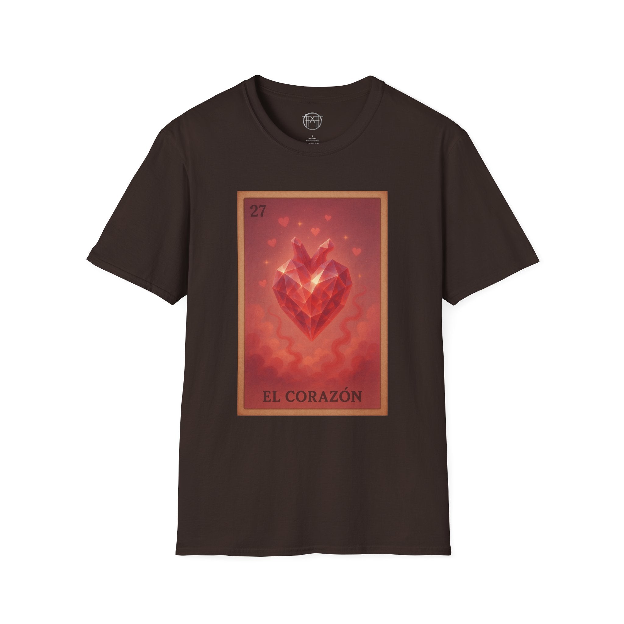 T-Shirt — El Corazón Lotería Heart Graphic Tee