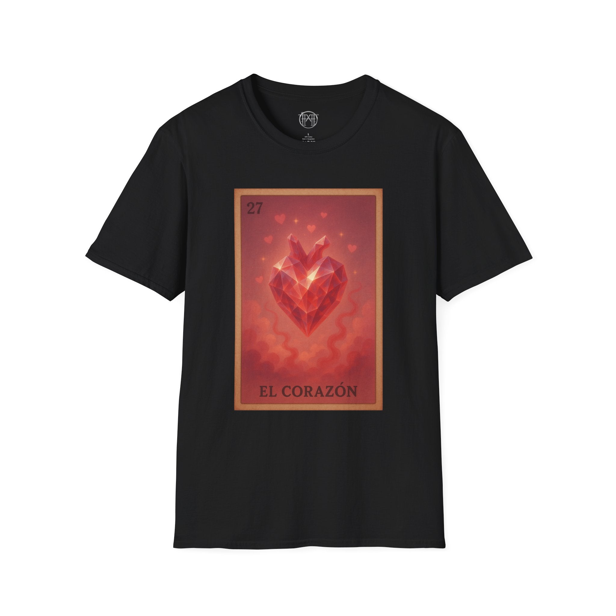 T-Shirt — El Corazón Lotería Heart Graphic Tee