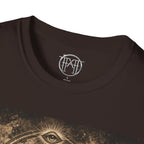 Never Wolf T-Shirt — Dark Gothic Design