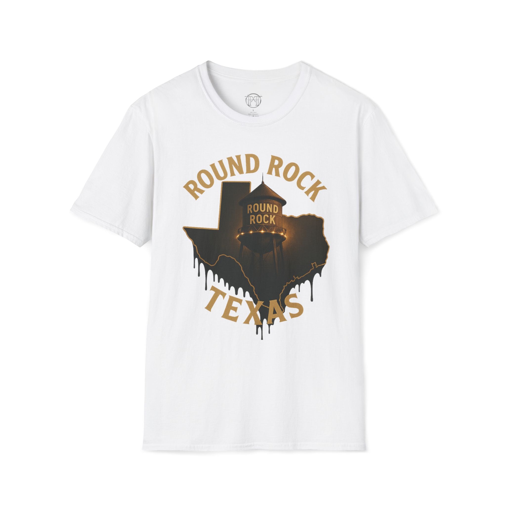 Round Rock Texas Vintage Drip T-Shirt