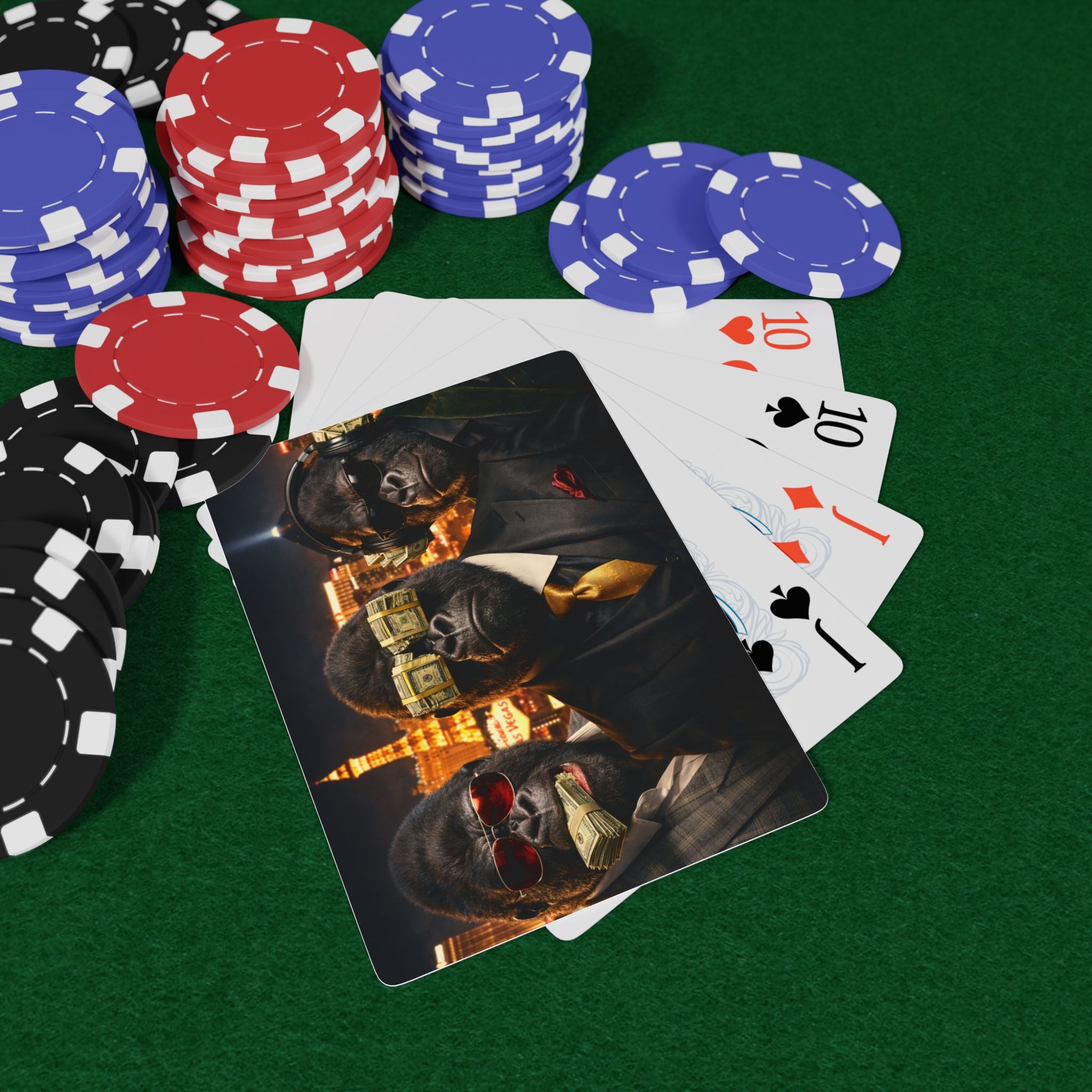 Poker Playing Cards — Vegas Gorilla Casino Deck