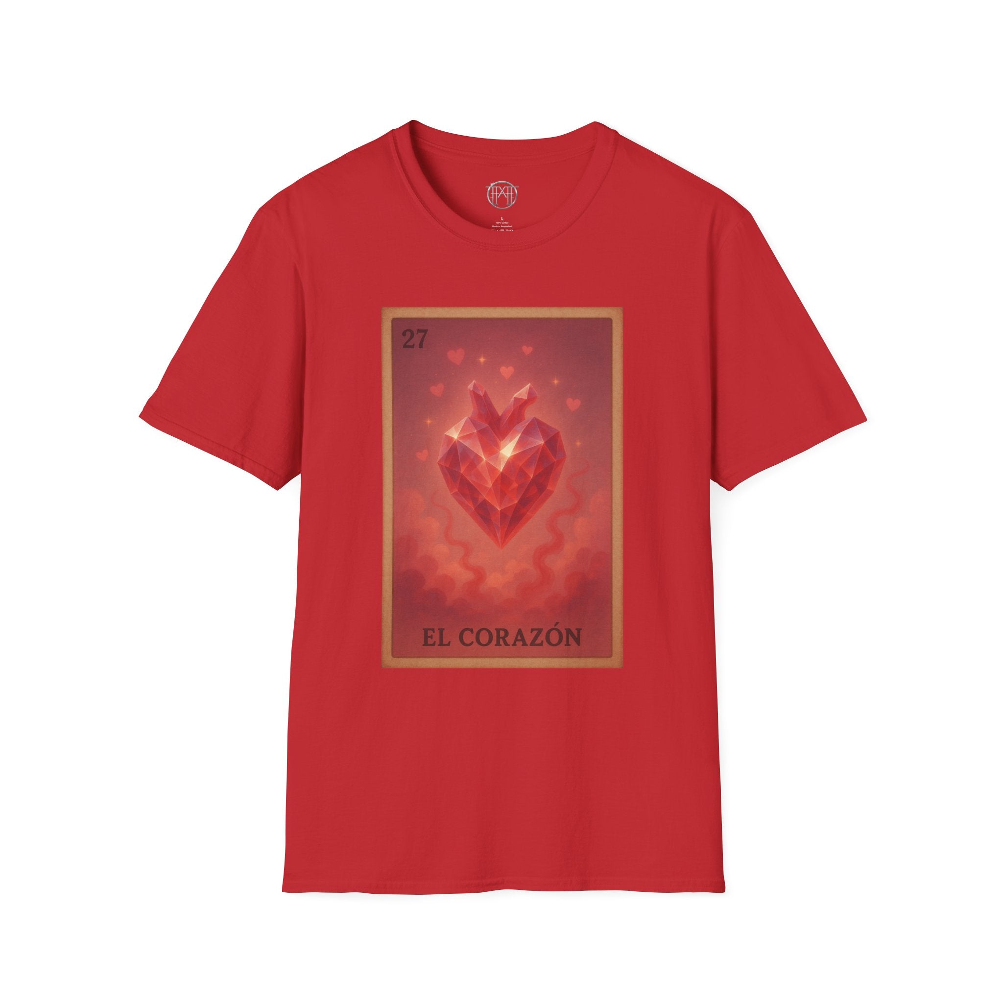 T-Shirt — El Corazón Lotería Heart Graphic Tee