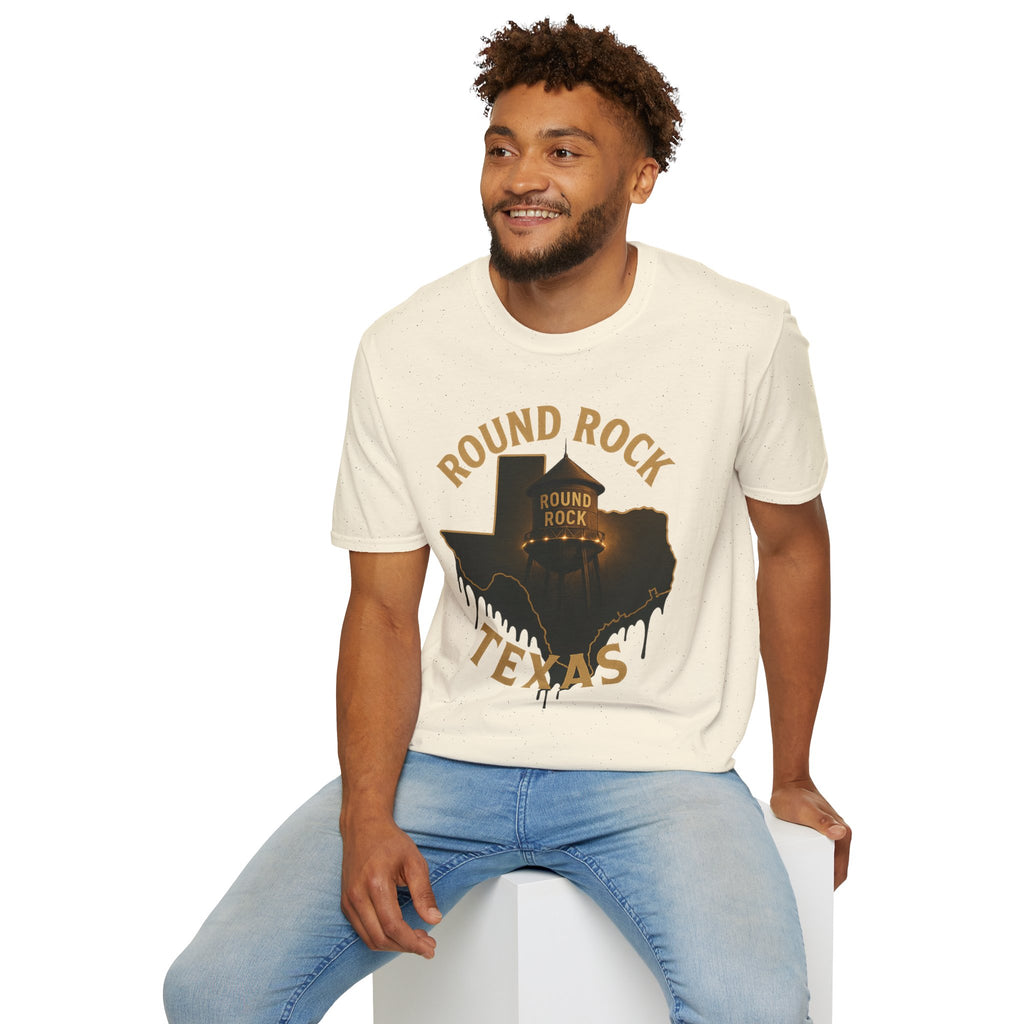 Round Rock Texas Vintage Drip T-Shirt