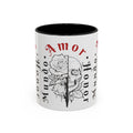 Amor y Honor Skull & Rose Accent Coffee Mug (11/15oz)