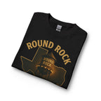 Round Rock Texas Long Sleeve Tee — Round Rock Water Tower Graphic