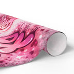 Valentine Pink "Love XO Cutie" Wrapping Paper