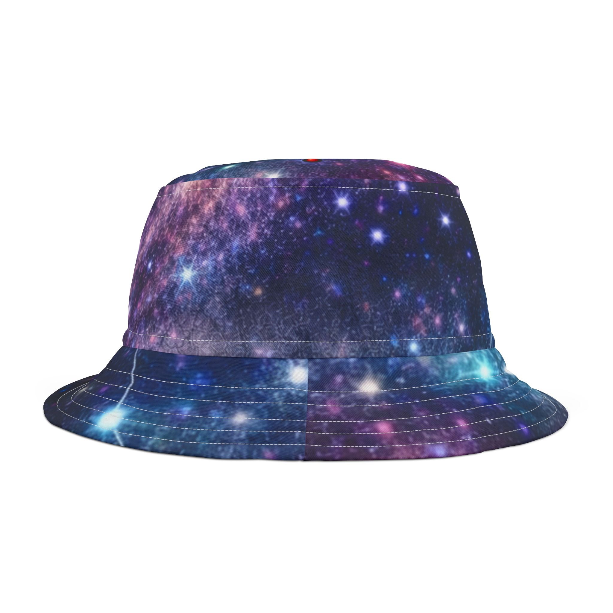 Galaxy Print Bucket Hat — Cosmic Starfield AOP Hat