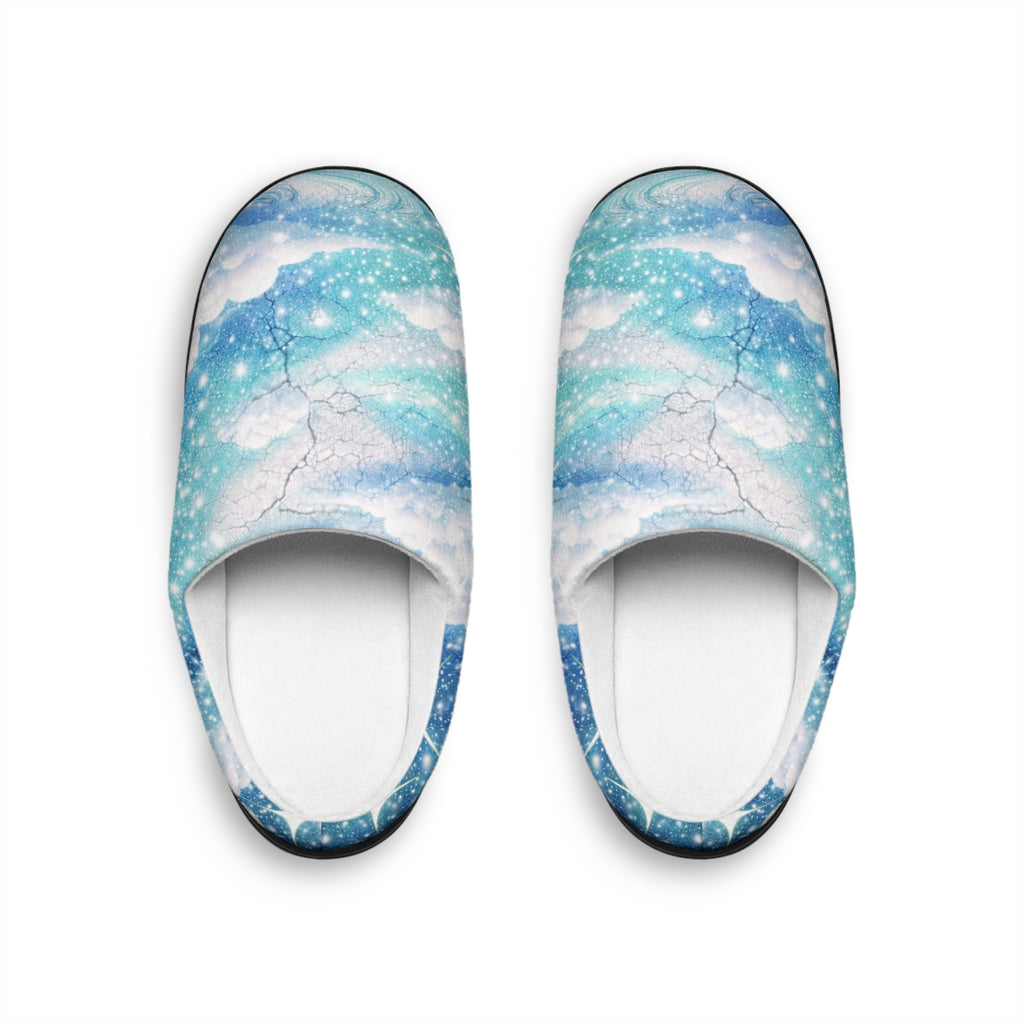 Cloud Dream Women's Indoor Slippers — Starry Sky Cozy House Shoes