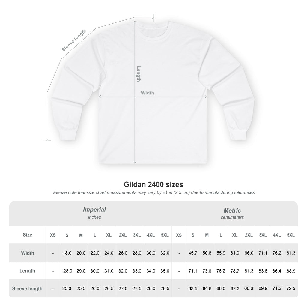 Lone Wolf Long Sleeve Tee — Vintage Wolf Portrait Graphic