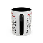 Amor y Honor Skull & Rose Accent Coffee Mug (11/15oz)
