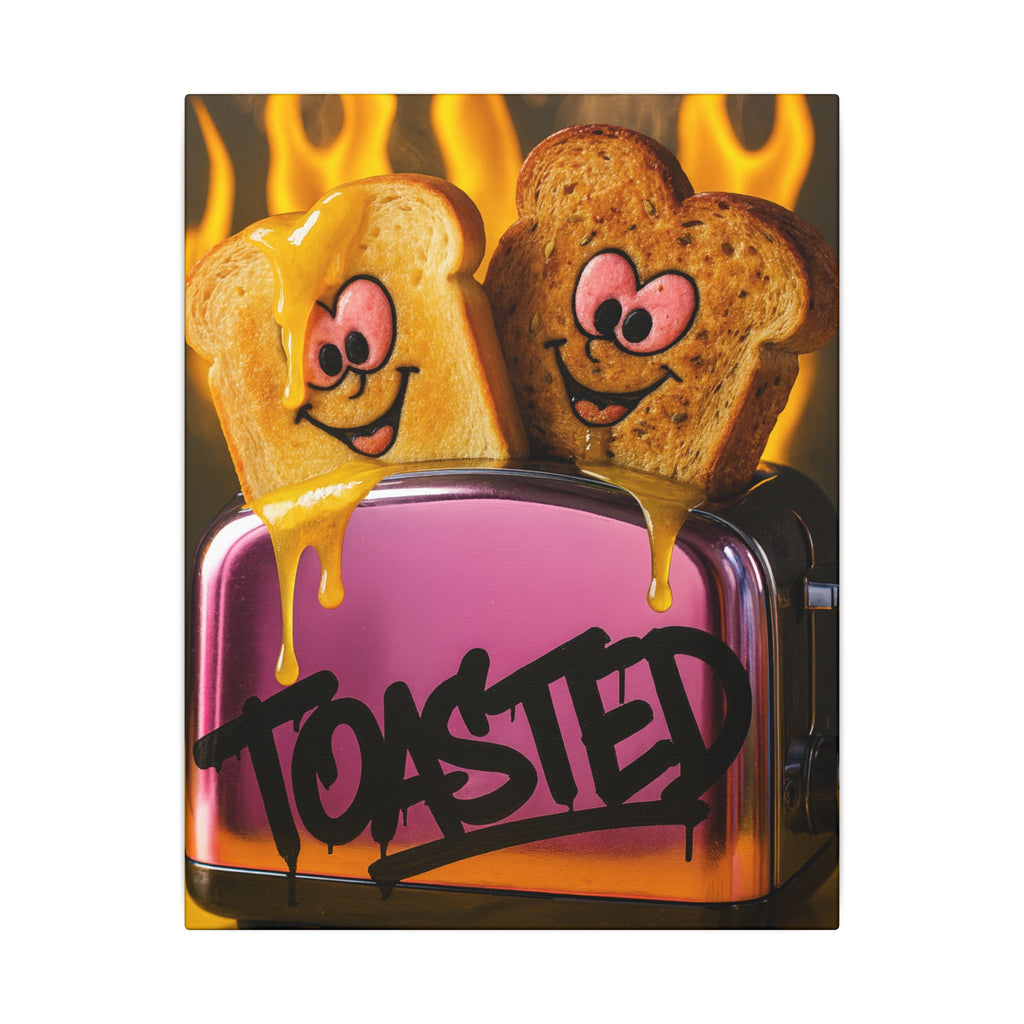 Toasted Pop Art Canvas Print