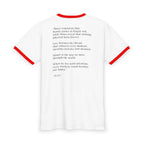Skull & Rose - Mundo Amor Honor Ringer Tee